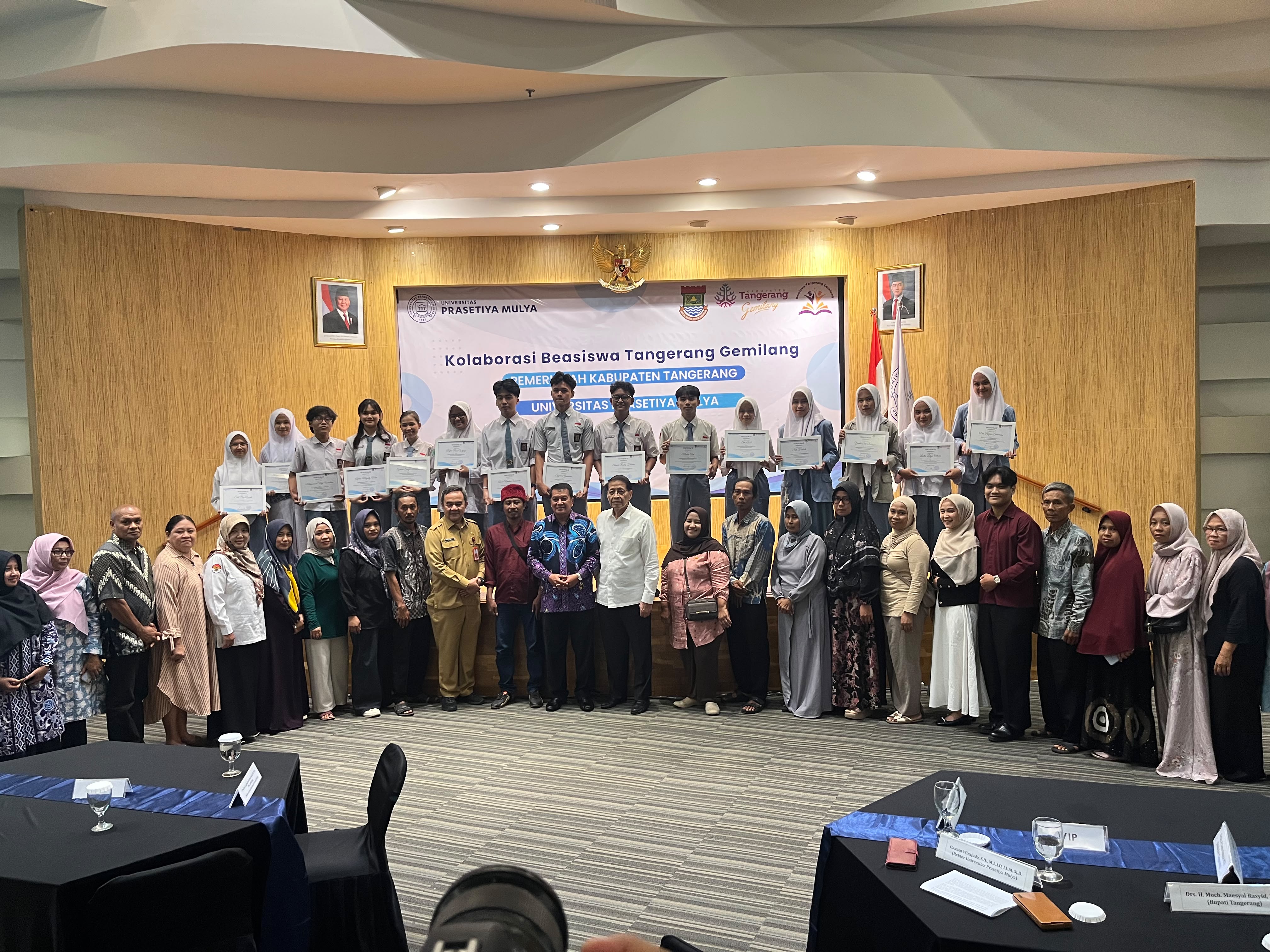 Perkuat Sinergi Pendidikan, Kepala MAN 3 Tangerang Hadiri Penandatanganan PKS Beasiswa Tangerang Gemilang di Universitas Prasetiya Mulya